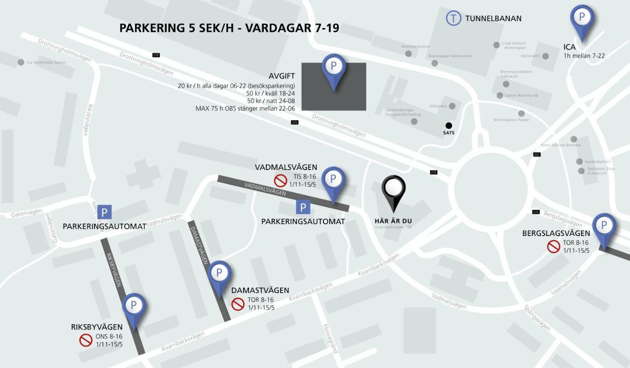 First Hotel Brommaplan Стокхолм Екстериор снимка